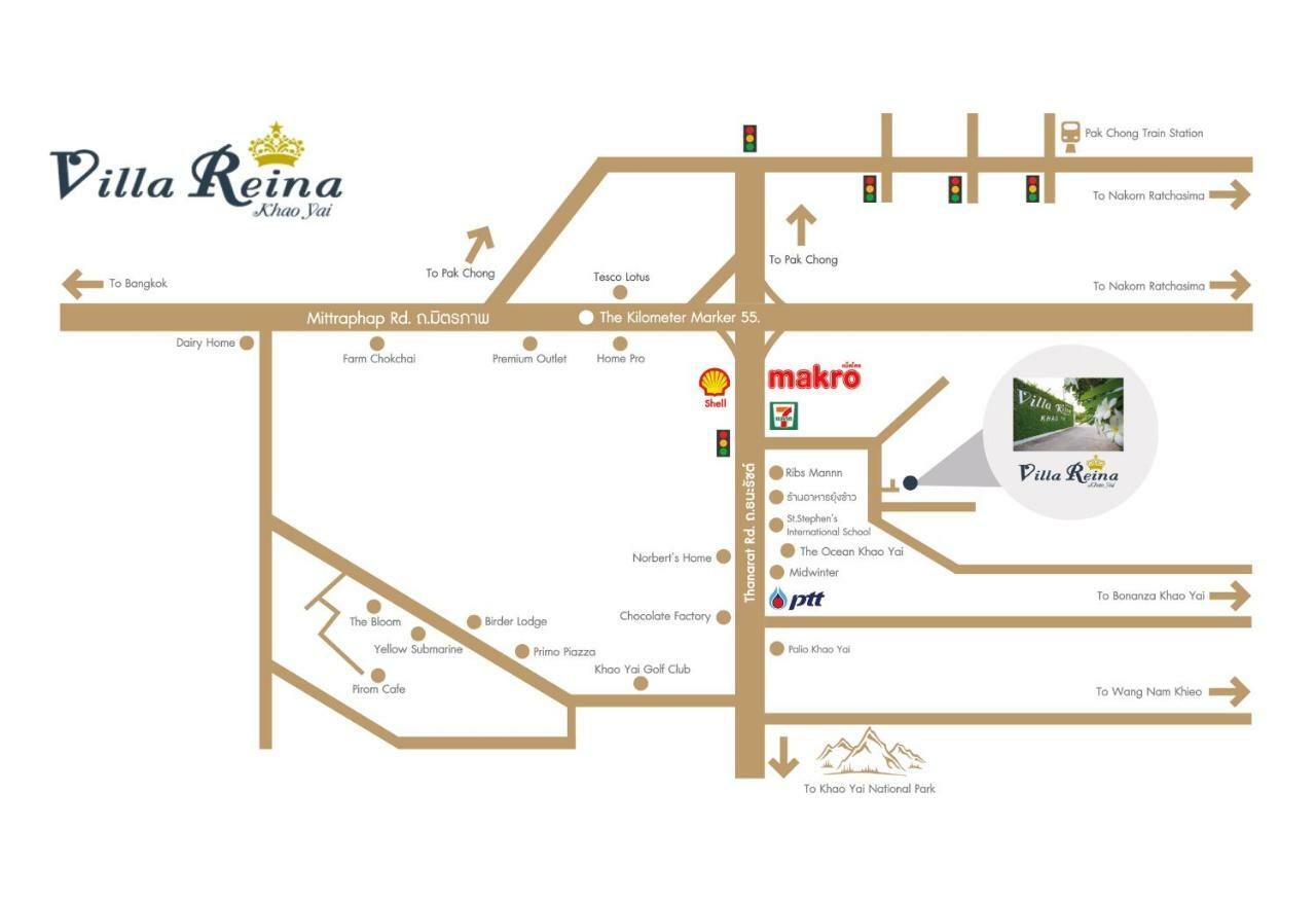 Villa Reina Resort Nong Nam Daeng Esterno foto